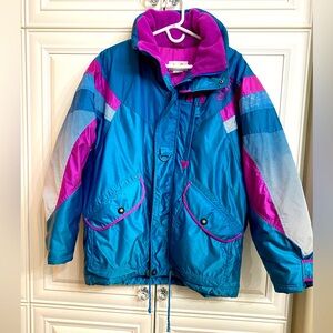 Vtg Ellesse Unisex Size Large Ski Jacket Snowboard Winter Weather Snow Cold